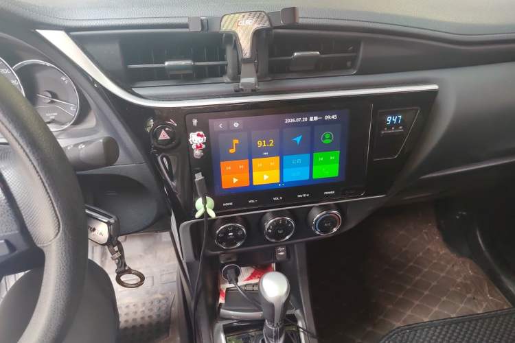 Used Toyota Levin 2017 Revised 185T CVT Elite Edition China V Standard Audio And AC Panel