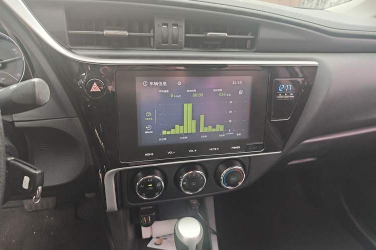 Used Toyota Levin 2017 Revised 185T CVT Leading Edition China V Standard Audio And AC Panel