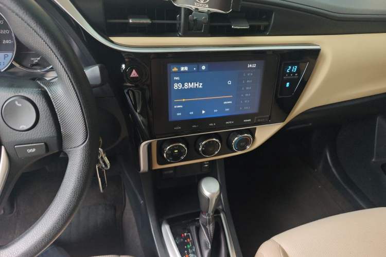 Used Toyota Levin 2017 1.2T G CVT Elite Edition Audio And AC Panel