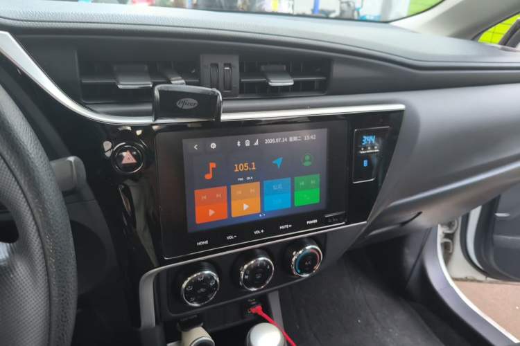 Used Toyota Levin 2017 Revised Version 185T CVT Elite Edition China VI Standard Audio And AC Panel