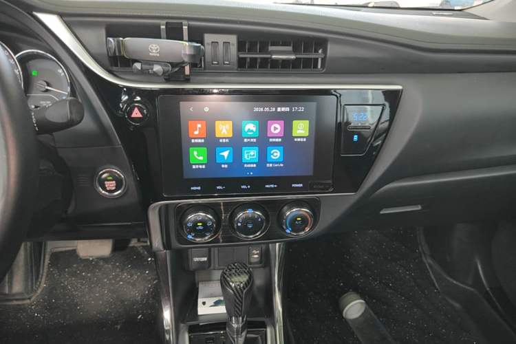 Used Toyota Levin 2017 Revised 185T CVT Elite Edition China V Standard Audio And AC Panel