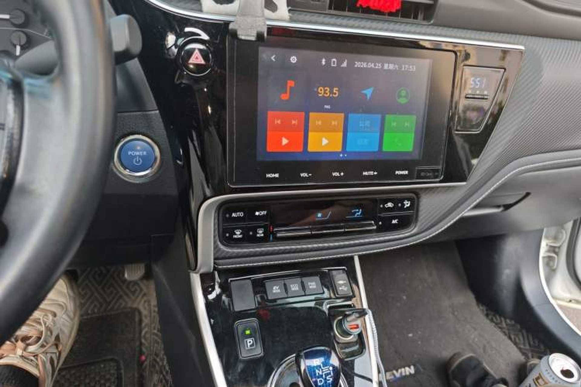 Used Toyota Levin 2017 Revised Dual-Engine 1.8H V E-CVT Luxury Edition China VI Standard Audio And AC Panel