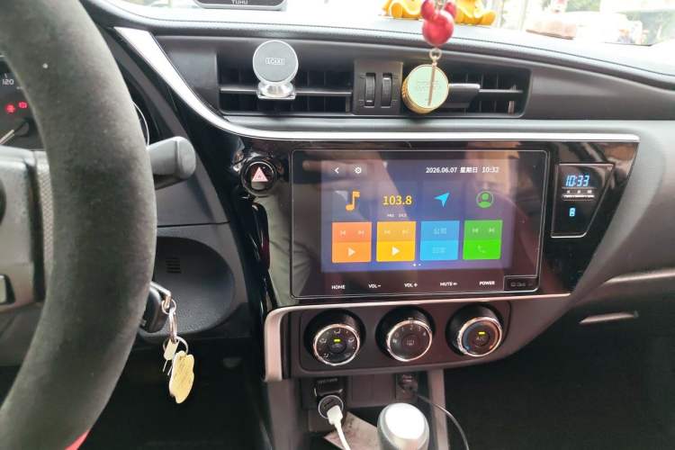 Used Toyota Levin 2017 Revised 185T CVT Elite Edition China V Standard Audio And AC Panel
