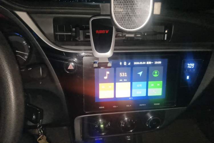 Used Toyota Levin 2017 Revised 185T CVT Elite Edition China V Standard Audio And AC Panel