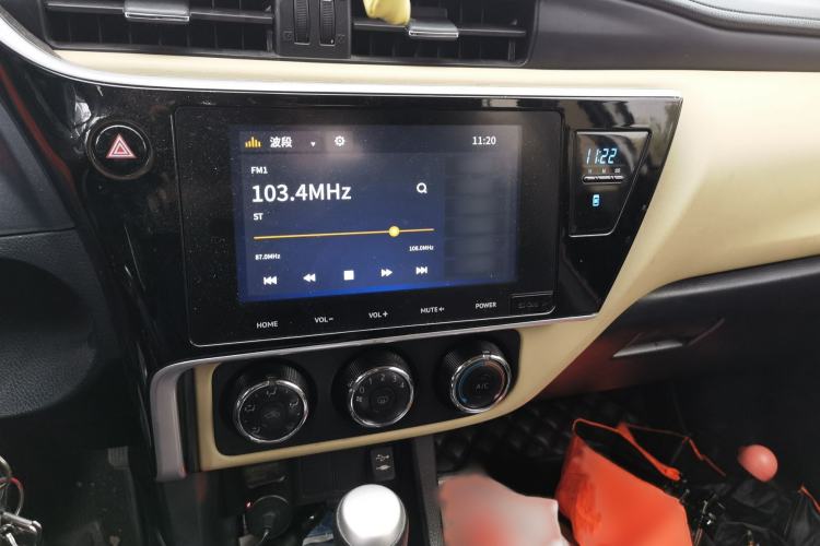 Used Toyota Levin 2017 Revised Version 185T CVT Elite Edition China VI Standard Audio And AC Panel