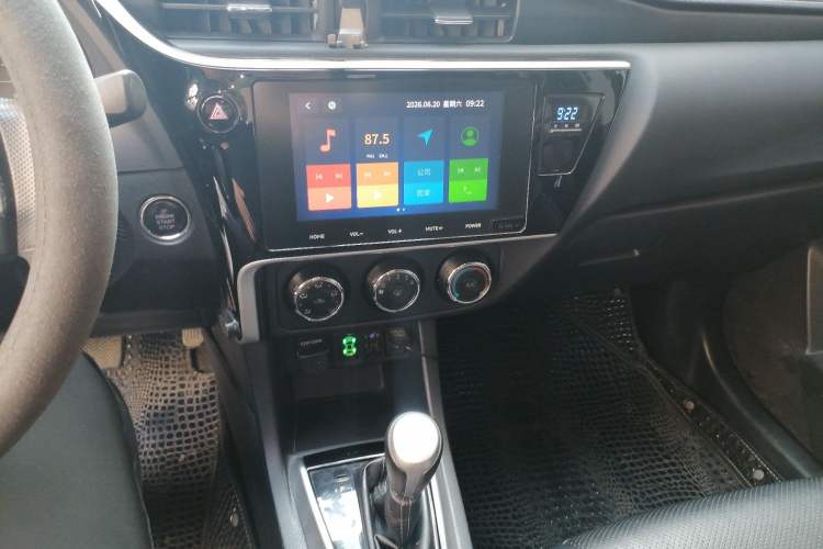 Used Toyota Levin 2017 Revised 185T CVT Elite Edition China V Standard Audio And AC Panel