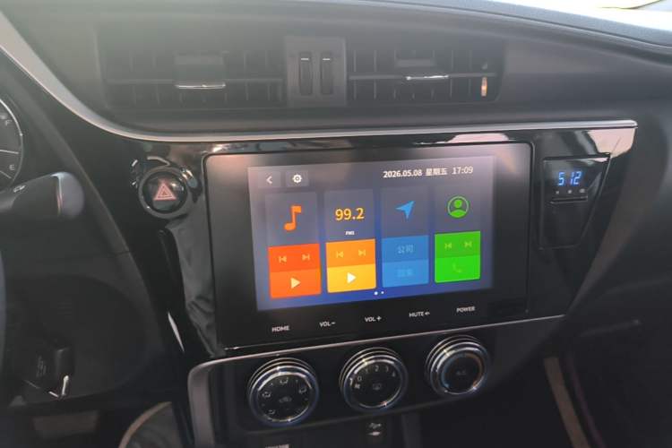 Used Toyota Levin 2017 Revised 185T CVT Elite Edition China V Standard Audio And AC Panel