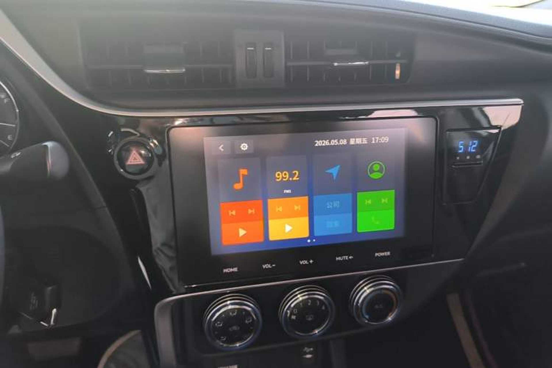 Used Toyota Levin 2017 Revised 185T CVT Elite Edition China V Standard Audio And AC Panel