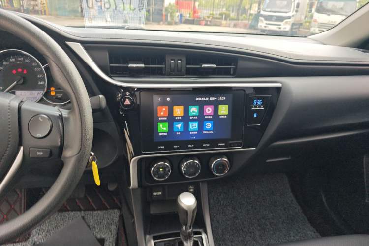Used Toyota Levin 2017 Revised 185T CVT Elite Edition China V Standard Audio And AC Panel