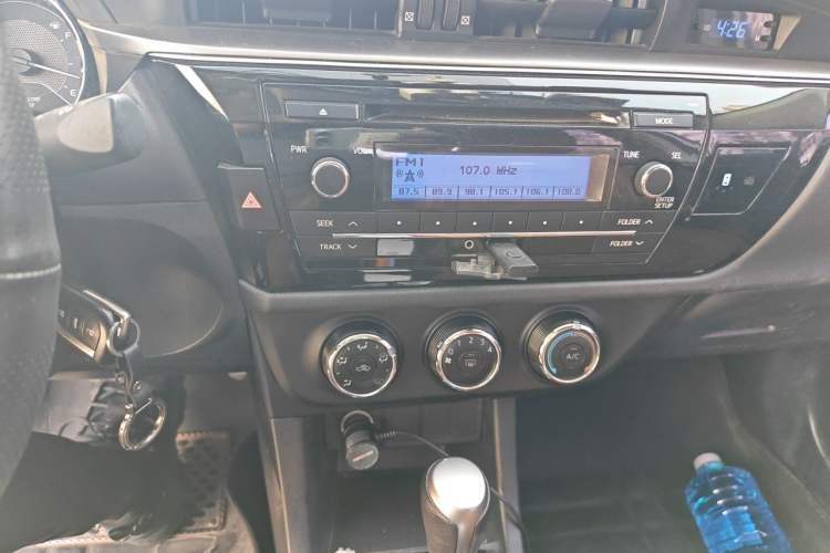 Used Toyota Levin 2017 1.2T G CVT Elite Edition Audio And AC Panel