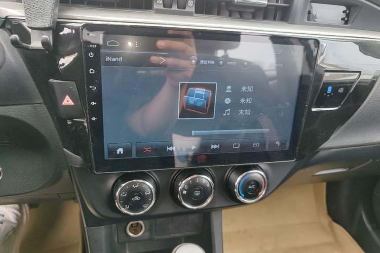 Used Toyota Levin 2017 1.2T G CVT Elite Edition Audio And AC Panel