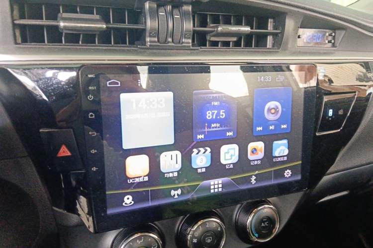 Used Toyota Levin 2017 1.2T G CVT Elite Edition Audio And AC Panel