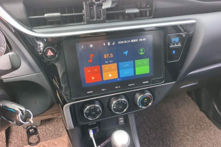 Used Toyota Levin 2017 Revised 185T CVT Elite Edition China V Standard Audio And AC Panel