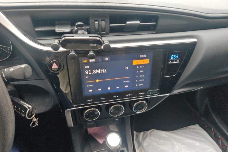 Used Toyota Levin 2017 Revised Version 185T CVT Elite Edition China VI Standard Audio And AC Panel