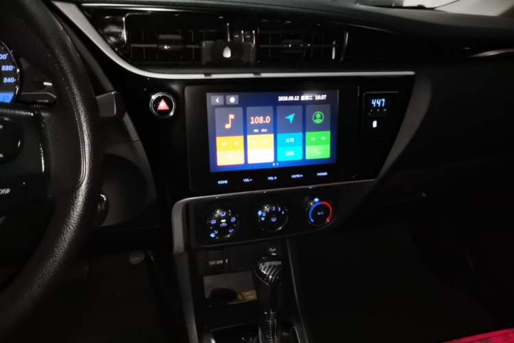 Used Toyota Levin 2017 Revised Version 185T CVT Elite Edition China VI Standard Audio And AC Panel