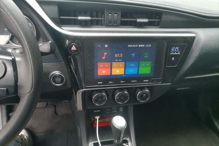 Used Toyota Levin 2017 Revised 185T CVT Elite Edition China V Standard Audio And AC Panel