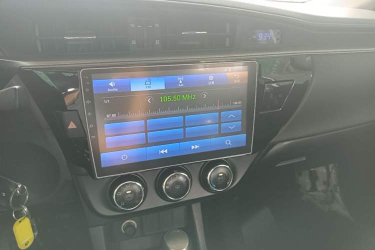 Used Toyota Levin 2017 1.2T G CVT Elite Edition Audio And AC Panel