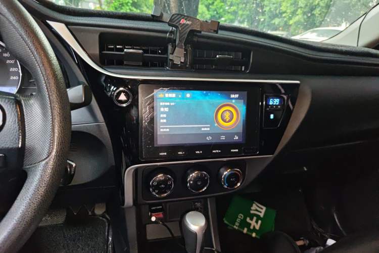 Used Toyota Levin 2017 Revised 185T CVT Elite Edition China V Standard Audio And AC Panel