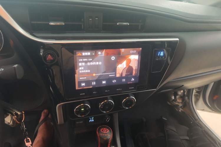 Used Toyota Levin 2017 Revised Version 185T CVT Elite Edition China VI Standard Audio And AC Panel