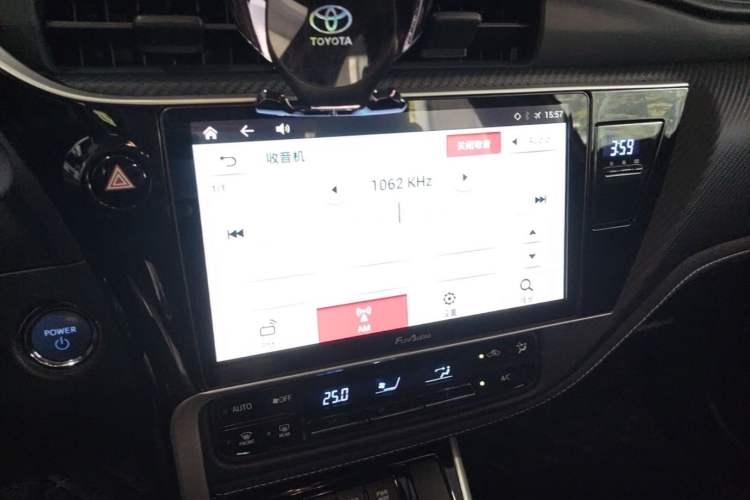 Used Toyota Levin 2017 Revised Dual-Engine 1.8H GS E-CVT Elite Sunroof Version China V Standard Audio And AC Panel