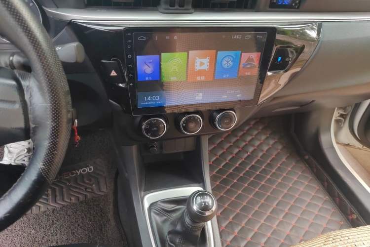 Used Toyota Levin 2017 1.2T G Manual Elite Edition Audio And AC Panel