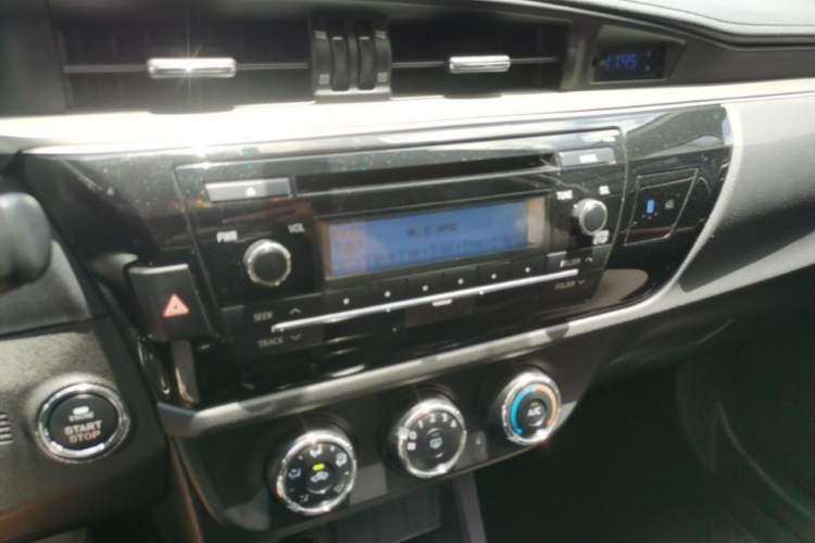 Used Toyota Levin 2017 1.2T G CVT Elite Edition Audio And AC Panel