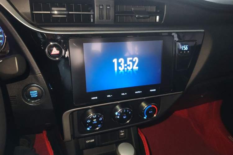 Used Toyota Levin 2017 Revised Version 1.8 GS-L CVT Leading Edition China V Standard Audio And AC Panel