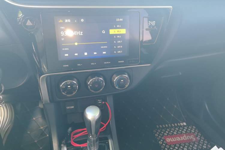 Used Toyota Levin 2017 Revised 185T CVT Elite Edition China V Standard Audio And AC Panel