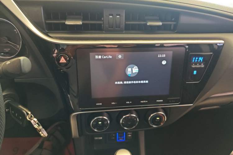 Used Toyota Levin 2017 Revised 185T CVT Elite Edition China V Standard Audio And AC Panel