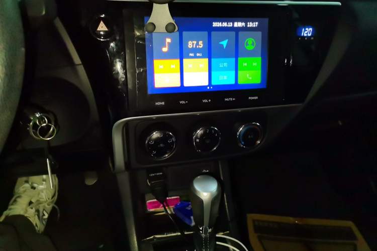 Used Toyota Levin 2017 Revised 185T CVT Elite Edition China V Standard Audio And AC Panel