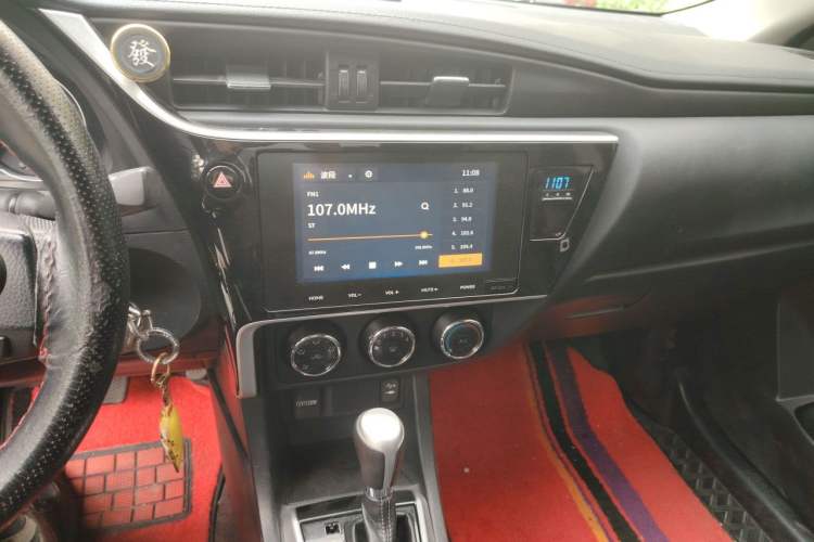 Used Toyota Levin 2017 Revised 185T CVT Leading Edition China V Standard Audio And AC Panel