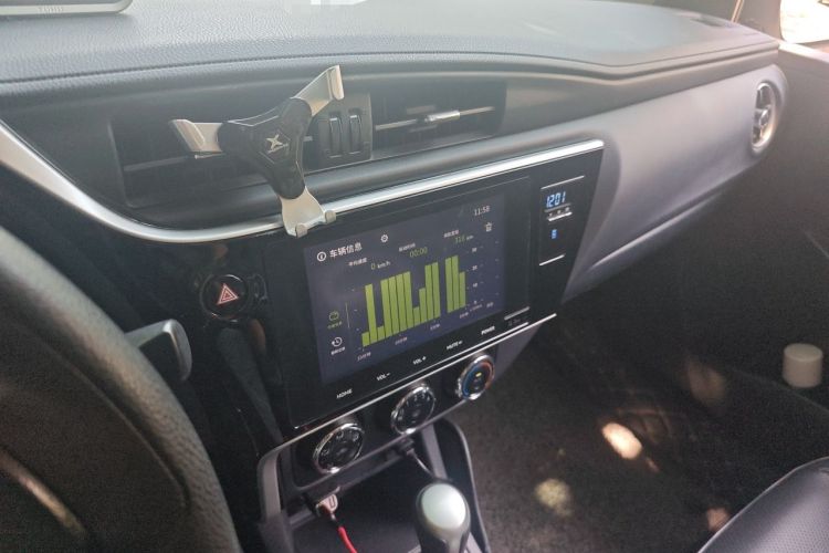 Used Toyota Levin 2017 Revised 185T CVT Elite Edition China V Standard Audio And AC Panel