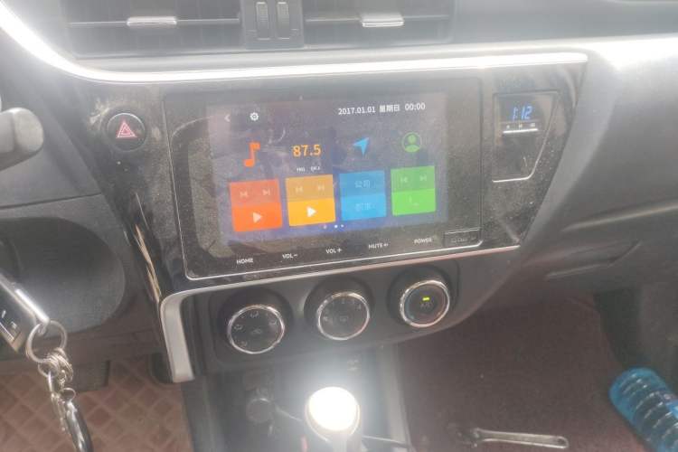 Used Toyota Levin 2017 Revised 185T CVT Elite Edition China V Standard Audio And AC Panel