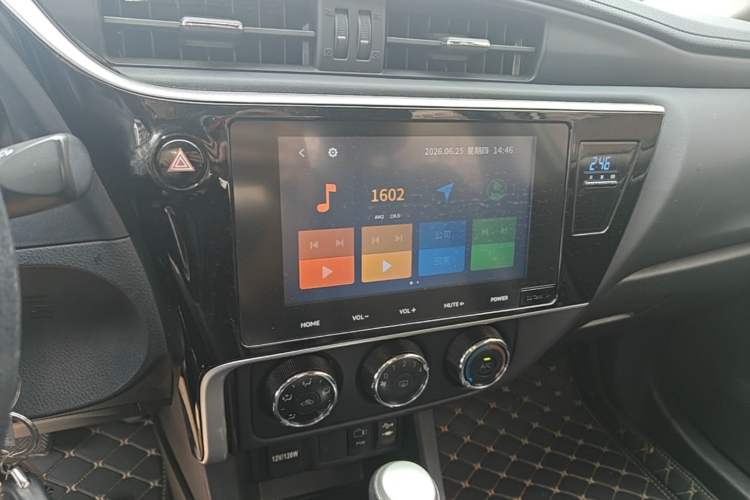 Used Toyota Levin 2017 Revised 185T CVT Elite Edition China V Standard Audio And AC Panel