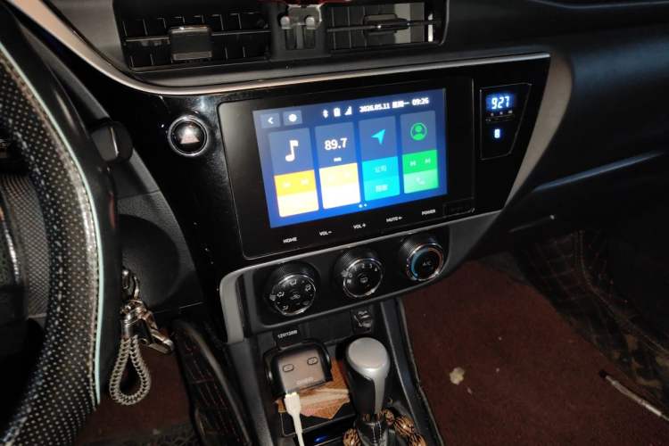 Used Toyota Levin 2017 Revised 185T CVT Elite Edition China V Standard Audio And AC Panel
