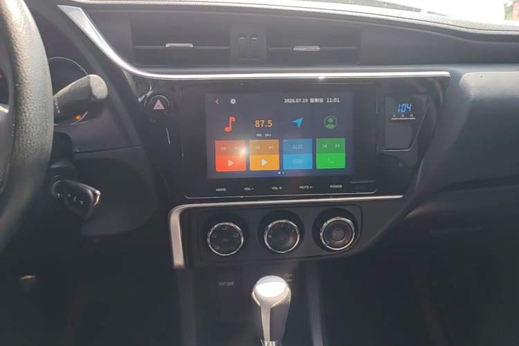 Used Toyota Levin 2017 Revised 185T CVT Elite Edition China V Standard Audio And AC Panel