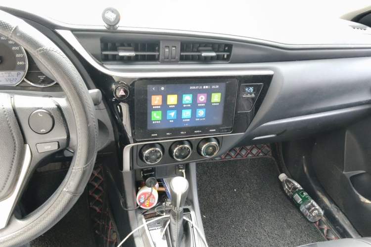Used Toyota Levin 2017 Revised 185T CVT Elite Edition China V Standard Audio And AC Panel