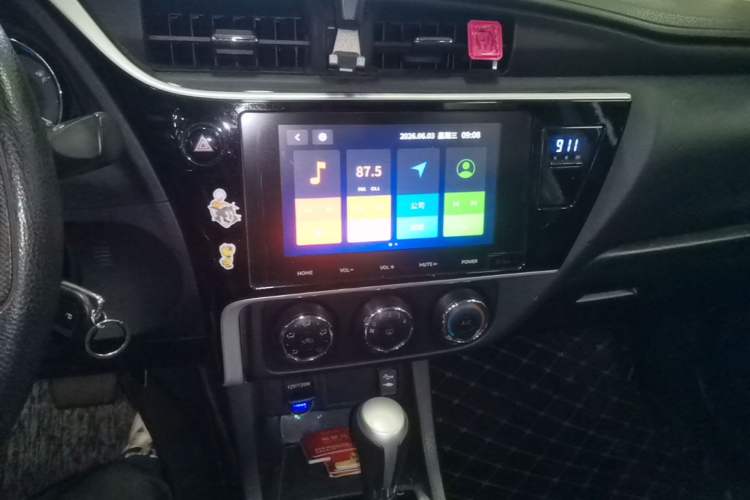 Used Toyota Levin 2017 Revised Version 185T CVT Elite Edition China VI Standard Audio And AC Panel