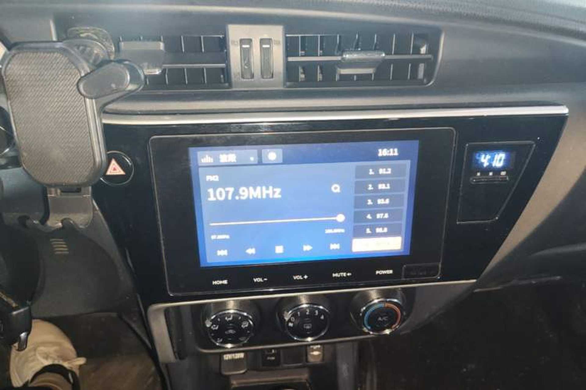 Used Toyota Levin 2017 Revised 185T CVT Elite Edition China V Standard Audio And AC Panel