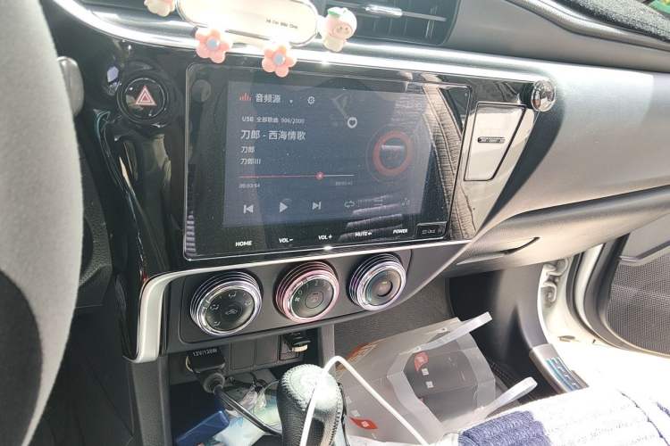 Used Toyota Levin 2017 Revised Version 185T CVT Elite Edition China VI Standard Audio And AC Panel