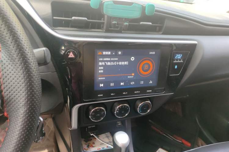 Used Toyota Levin 2017 Revised 185T CVT Elite Edition China V Standard Audio And AC Panel