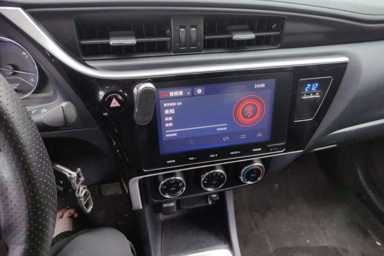 Used Toyota Levin 2017 Revised 185T Manual Elite Edition China V Standard Audio And AC Panel