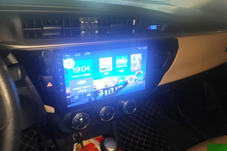 Used Toyota Levin 2017 1.2T E CVT New Sharp Edition Audio And AC Panel