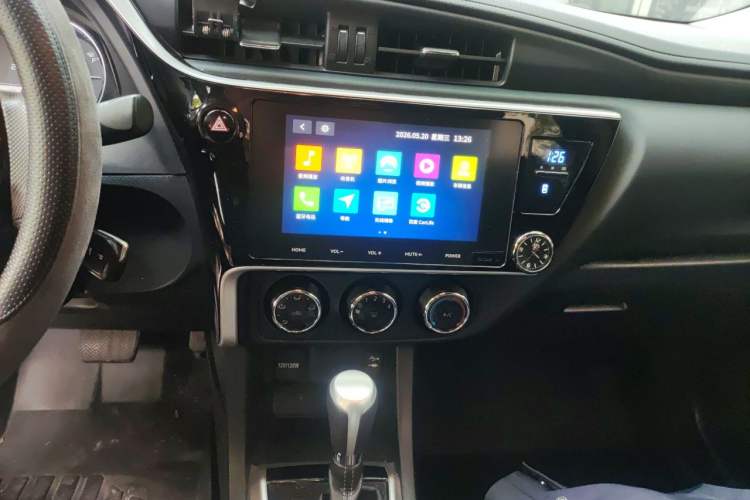 Used Toyota Levin 2017 Revised 185T CVT Elite Edition China V Standard Audio And AC Panel