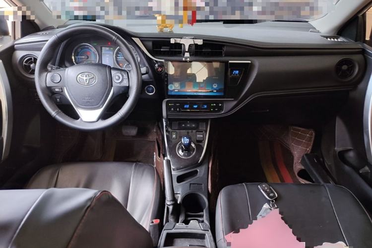 Used Toyota Levin 2017 Revised Dual-Engine 1.8H GS E-CVT Elite Sunroof Version China V Standard Center Console