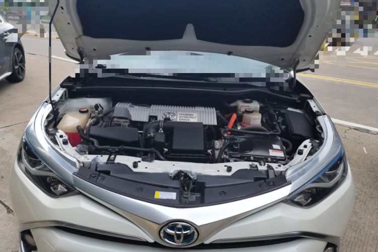 Used Toyota Levin 2017 Revised Dual-Engine 1.8H GS E-CVT Elite Sunroof Version China V Standard Engine Bay