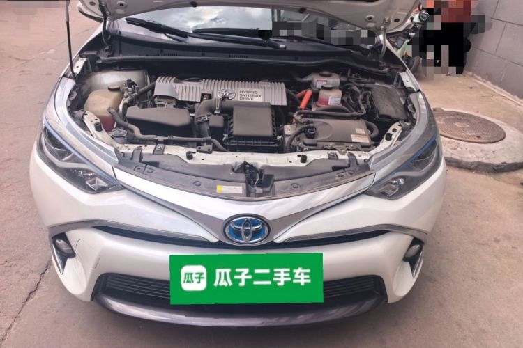 Used Toyota Levin 2017 Revised Dual-Engine 1.8H GS E-CVT Elite Sunroof Version China V Standard Engine Bay