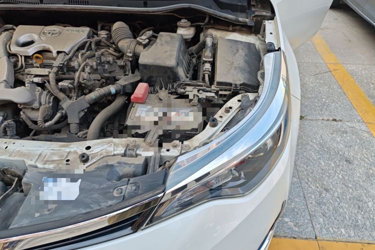Used Toyota Levin 2017 Revised 185T CVT Elite Edition China V Standard Engine Bay Left