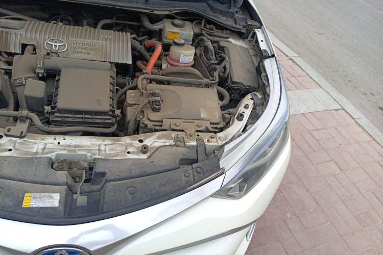 Used Toyota Levin 2017 Revised Dual-Engine 1.8H GS E-CVT Elite Sunroof Version China V Standard Engine Bay Left