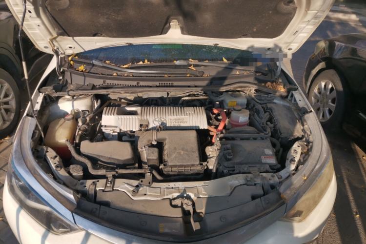 Used Toyota Levin 2017 Revised Dual-Engine 1.8H GS E-CVT Elite Sunroof Version China V Standard Engine Bay